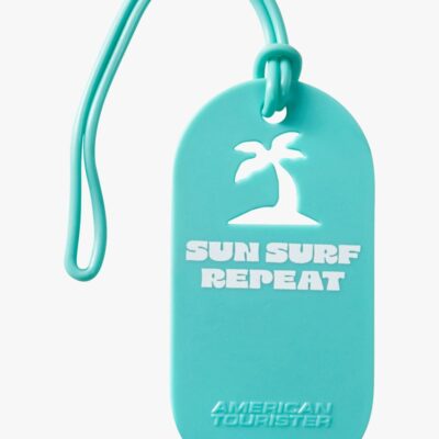 American Tourister Fun Tags Bagage-tag 2-pak, Sun Surf Repeat
