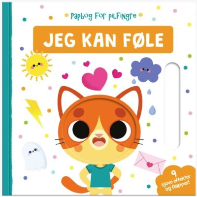 Papbog for pilfingre - Jeg kan føle - Børnebog