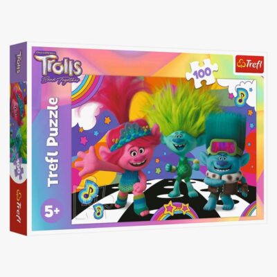 Trefl Trolls Puslespil 100 Brikker