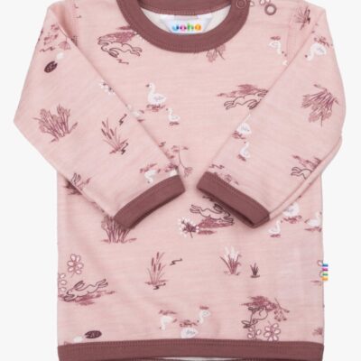 Joha Trøje Merinomix, Light Pink, 80