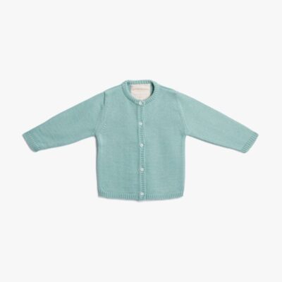Petite Chérie Atelier Margit Babytrøje, Light Green/Dusty Green 86