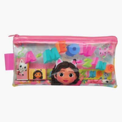 Kids Licensing - Fyldt Gennemsigtigt Penalhus - Gabbys Dollhouse