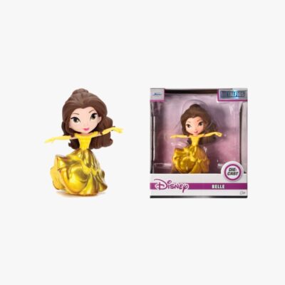 Jada Disney Prinsesse Belle Figur med Guldkjole