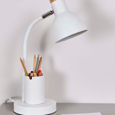 JLY Martin Skrivebordslampe, Hvid, Børnelampe