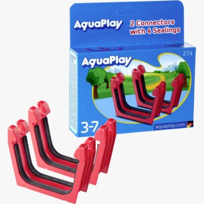 Aquaplay Kobling 2-pak, Rød