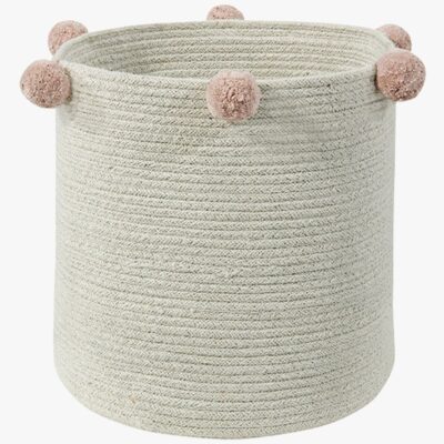 Lorena Canals Opbevaringskurv Bubbly, Natural-Nude
