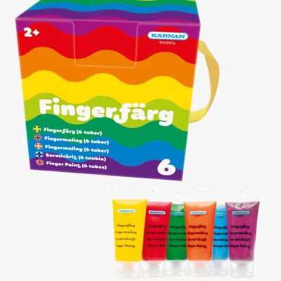 Kärnan Fingermaling 6 Tuber