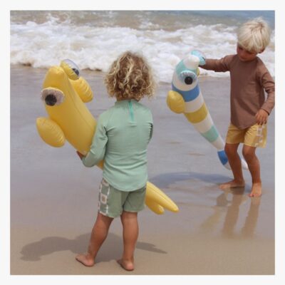 SUNNYLiFE Oppustelige Flydedyr 2-pak, Finn The Fish Multi