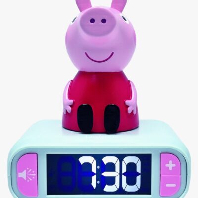Lexibook - Peppa Pig Night Light Vækkeur med lyde