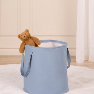 Alice & Fox ABLE Opbevaringskurv, Blue Linen