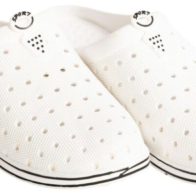 Hvide Crocs sko - Str. 36/37 - Unisex - Letvægtssko til fritidsbrug