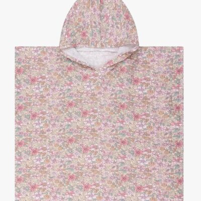 Swim Essentials Blossom Poncho, Blue