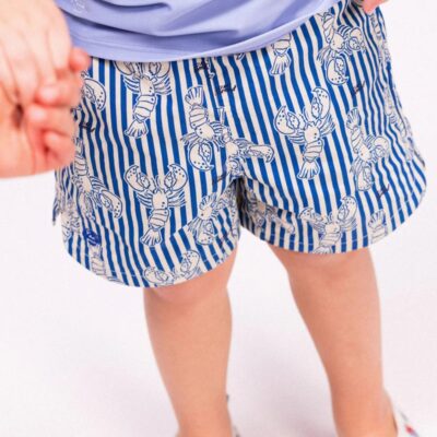 Swim Essentials Badeshorts, Lobster Bay Blue, 122-128