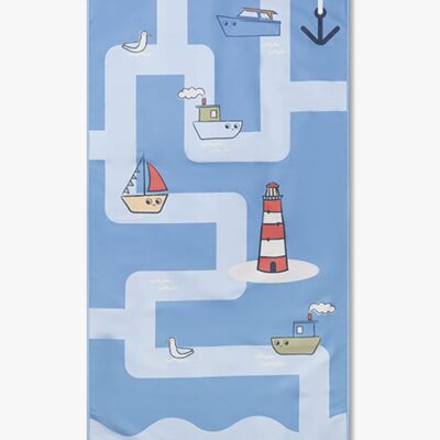 Swim Essentials Seas The Day Badehåndklæde, Blue
