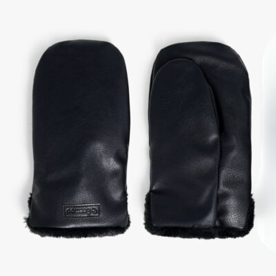 Beemoo Furry Barnevognsvanter, Black