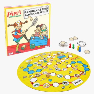 Pippi Langstrømpe Børnespil Pandekagespillet