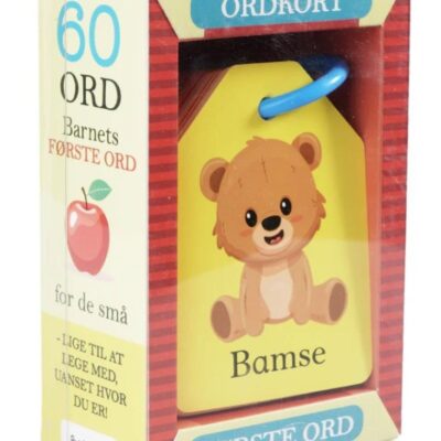 Ordkort - Mine første ord - 60 ord