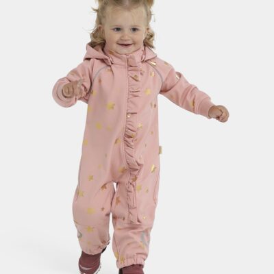 Petite Chérie Atelier Paulin Softshelldragt, Mellow Rose, Str. 92