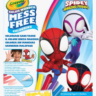 Marvel Spidey And His Amazing Friends Color Wonder Malesæt