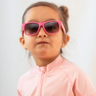 Geggamoja Fleksible Solbriller Breakproof, Pink, 0-18 mdr.