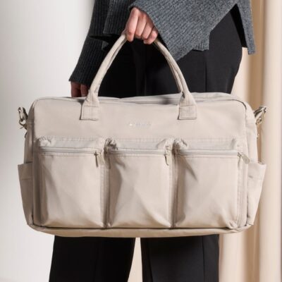 Beemoo Pro Double Pusletaske, Latte Beige