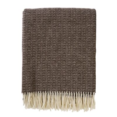 Uldplaid - 140x200 cm - Cashmere og merinould - Lucas Cigar
