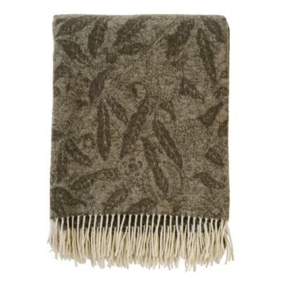 Uldplaid - 140x200 cm - Cashmere og merinould - Fruit Sage