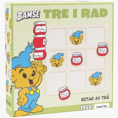 Bamse Verdens Stærkeste Bjørn Tic-tac-toe