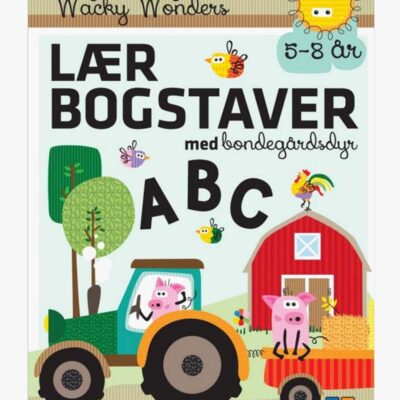 Aktivitetsbog - Lær Bogstaver med Wacky Wonders Bondegårdsdyr