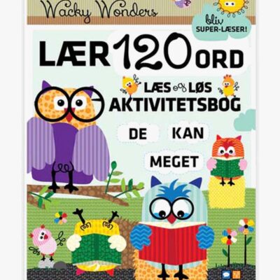 BarboToys Wacky Wonders 120 Ord Ativitetsbog med Klistermærke