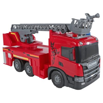 Scania brandbil med lys og lyd 20x56x30 cm