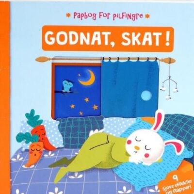 Papbog for pilfingre - Godnat, skat - Børnebog