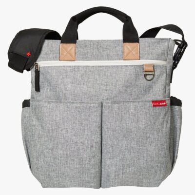 Skip Hop Duo Signature Pusletaske, Grey Melange