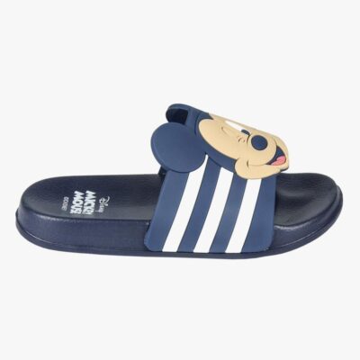 Disney Mickey Mouse Pool Sliders Hjemmesko, Navy, 31