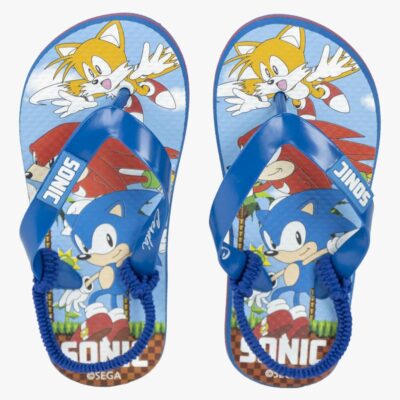 Sonic Klipklappere med Hælrem, Blå, 30-31