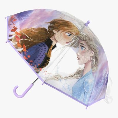 Disney Frozen Paraply, Lys lilla