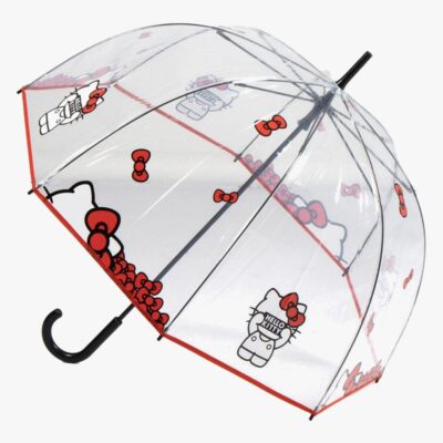 Hello Kitty Paraply, Gennemsigtig