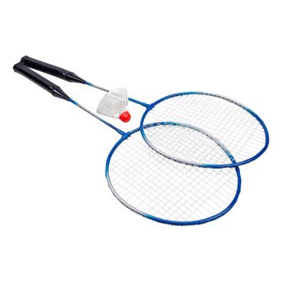 Badmintonsæt - 2 ketsjere + fjerbold