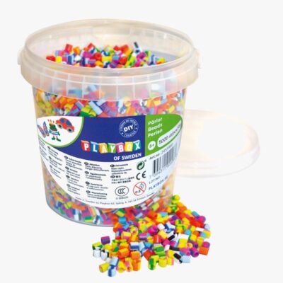Playbox Perler Stribede I Spand 5000 Stk