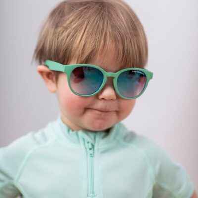 Geggamoja Fleksible Solbriller Breakproof, Neptune Green, 2-6 år