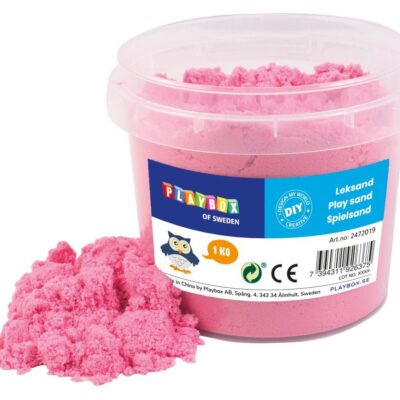 Legesand - 1 kg - Rosa