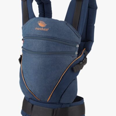 Manduca XT Cotton Bæresele, Denimblue-Toffee