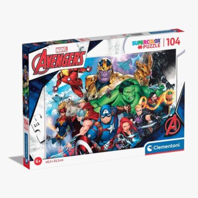 Marvel Avengers Puslespil 104 Brikker