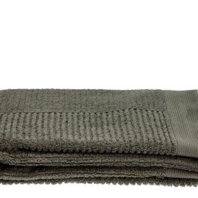 Håndklæde - 100% bomuld - Badehåndklæde 70x140 cm - Zone Denmark Classic - Olive Green