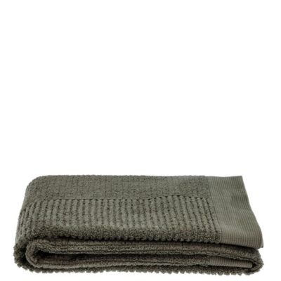 Håndklæde - 100% bomuld - Gæstehåndklæde 50x70 cm - Zone Denmark Classic - Olive Green