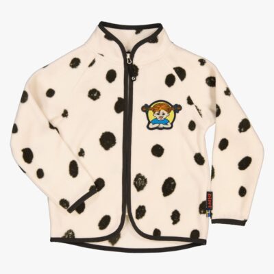 Geggamoja Fleecetrøje Pippi Langstrømpe, Dots, 74-80
