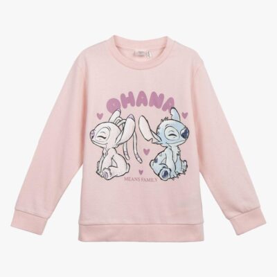 Disney Lilo & Stitch Trøje, Pink, 10 år