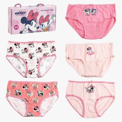 Disney Minnie Mouse Trusser 5-pak, 6-8 år
