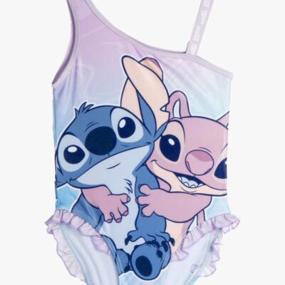 Disney Stitch Badedragt, Blå/Lilla, 152-158