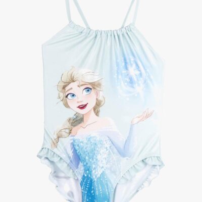 Disney Frozen Badedragt, Lyseblå, 116-122